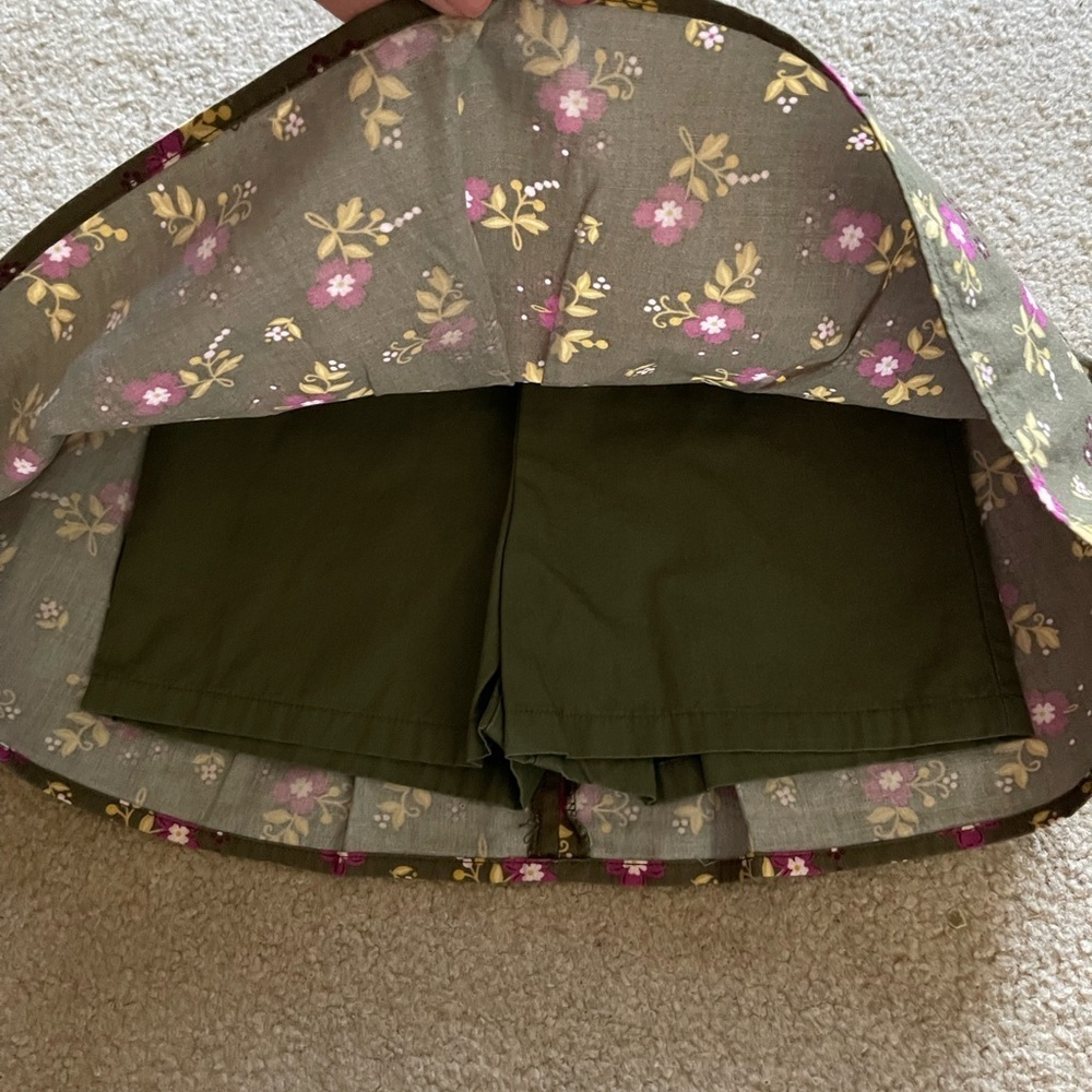 NWT Gymboree Floral Skort, 5 Slim - Picture 3 of 5